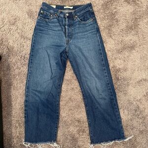 Levi’s ribcage straight ankle women’s jeans